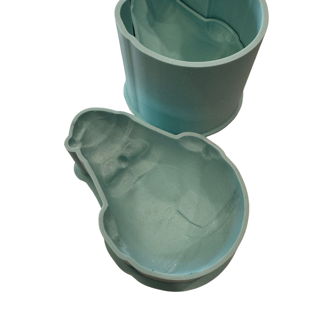 Roly-Poly Santa - 3D Printed Mold