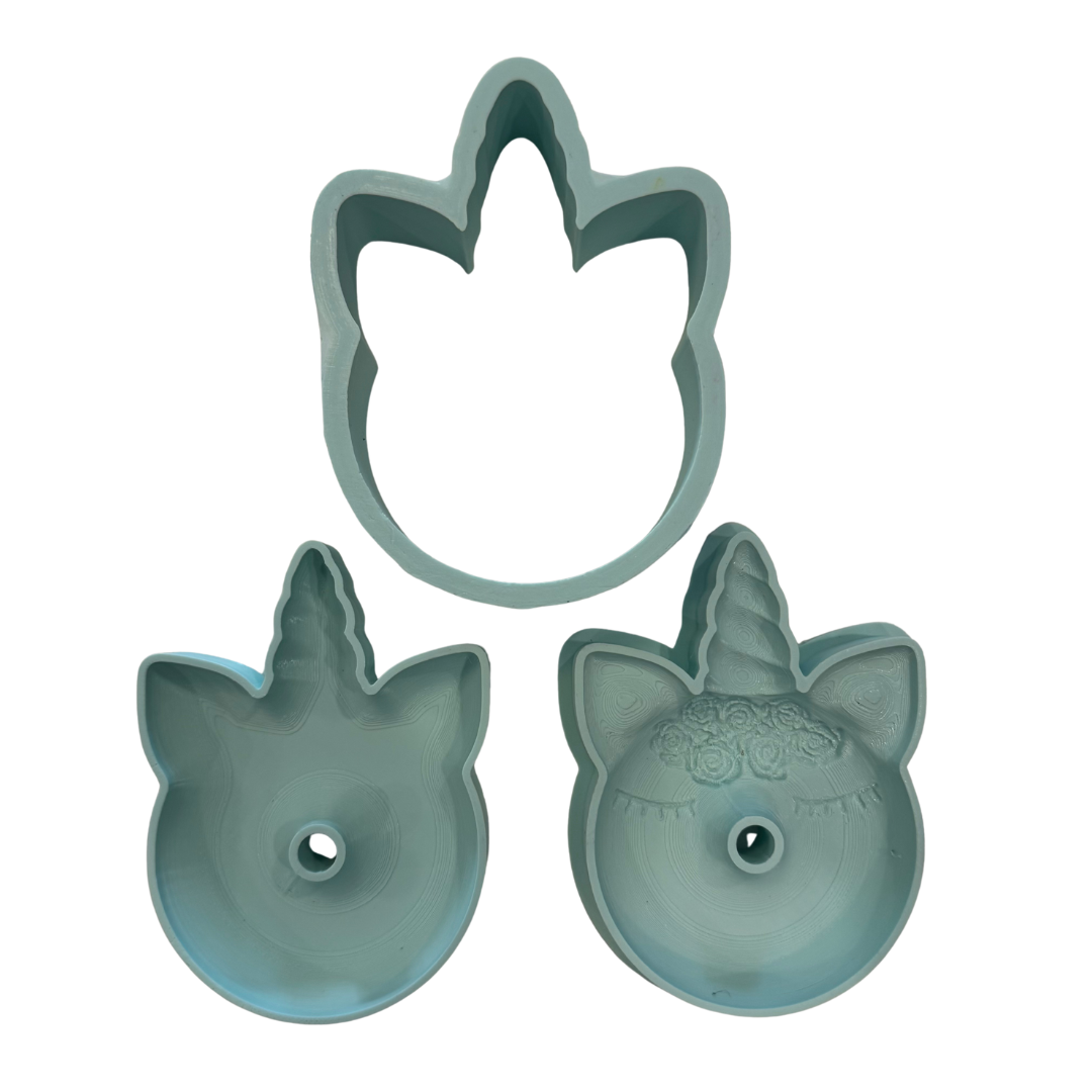 Donut Unicorn - 3D Printed Mold