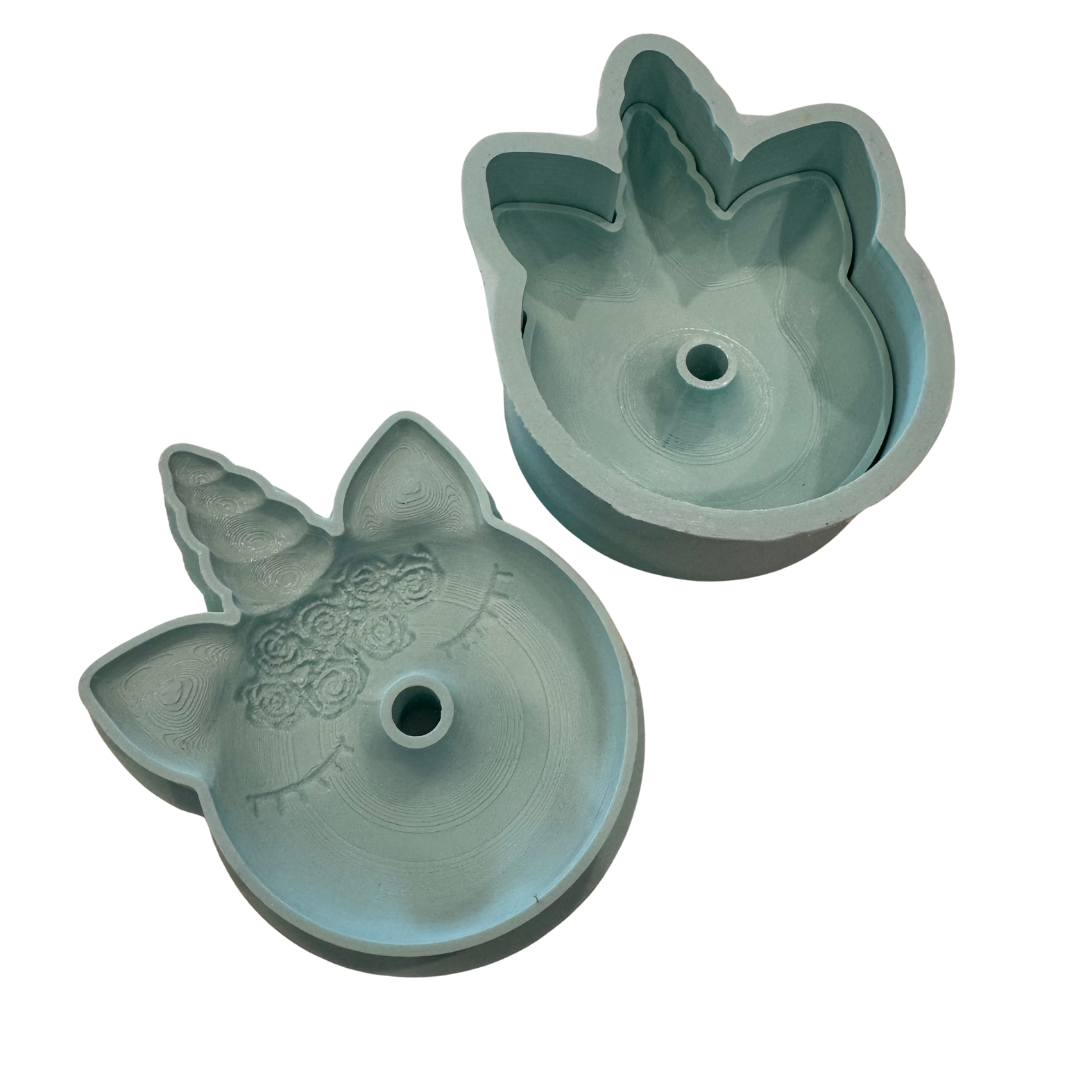 Donut Unicorn - 3D Printed Mold