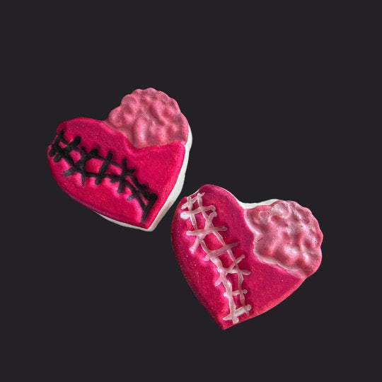Zombie Heart Plastic Hand Mold