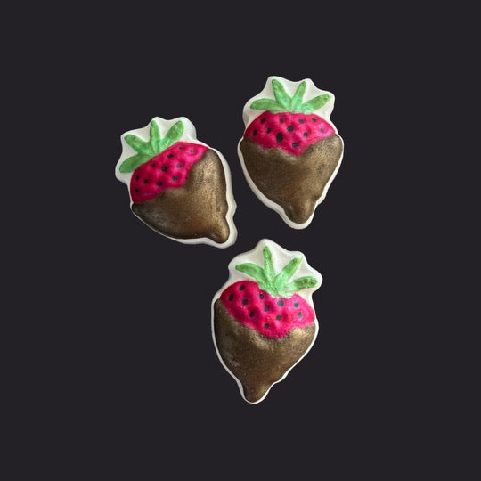 Chocolate Dipped Strawberry Plastic Hand mold