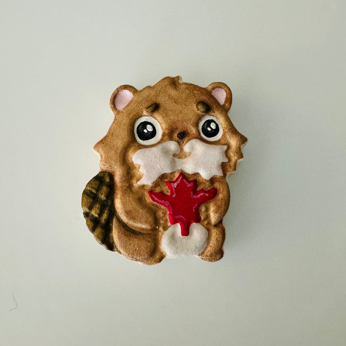 Canada Day Beaver Plastic Hand Mold