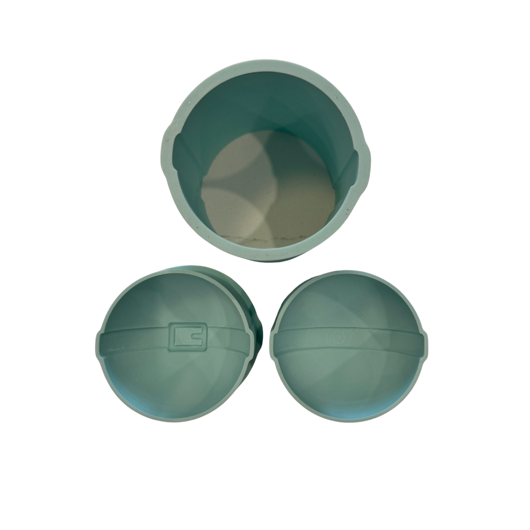 Round Santa Belly - Small Size - 3D Printed Mold