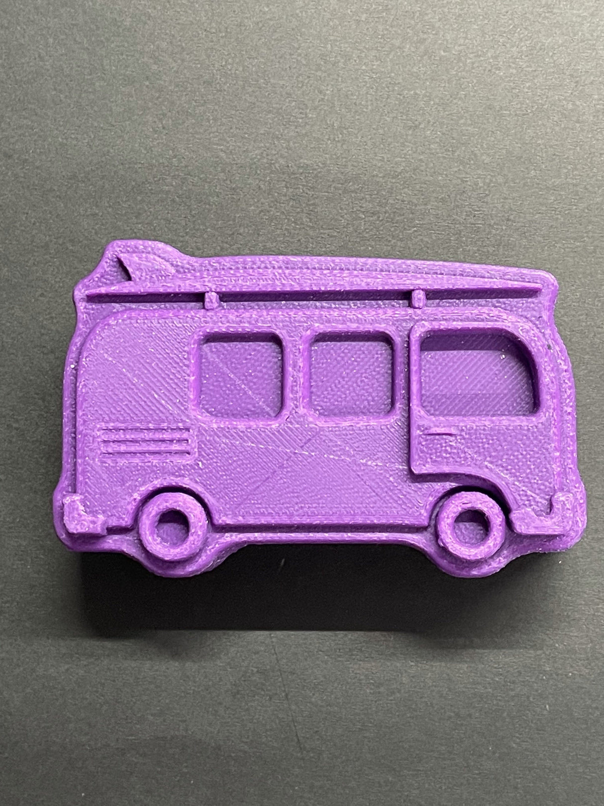 Westfalia Mini Van with Surfboard Plastic Hand Mold