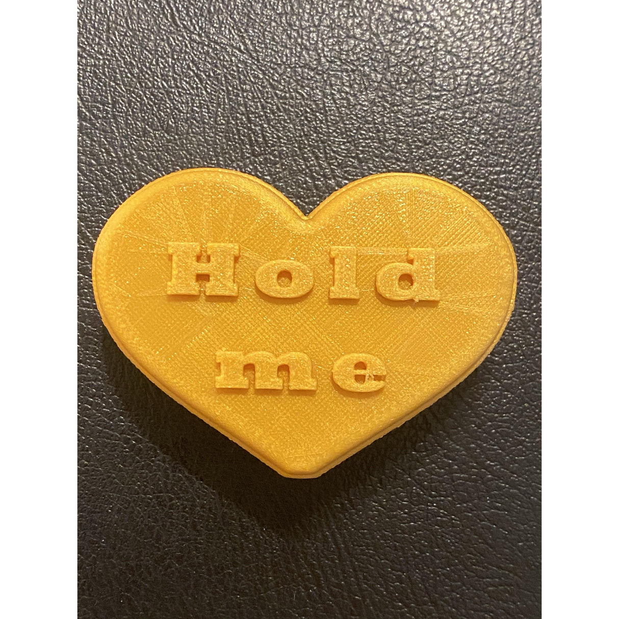 Hold Me Conversation Heart Plastic Hand Mold