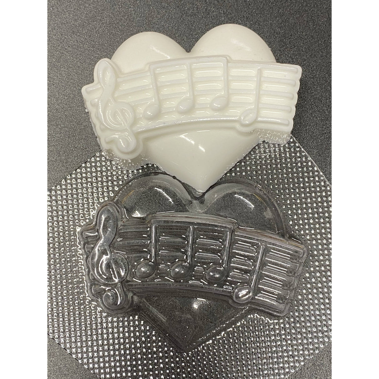 I Love Music Plastic Hand Mold