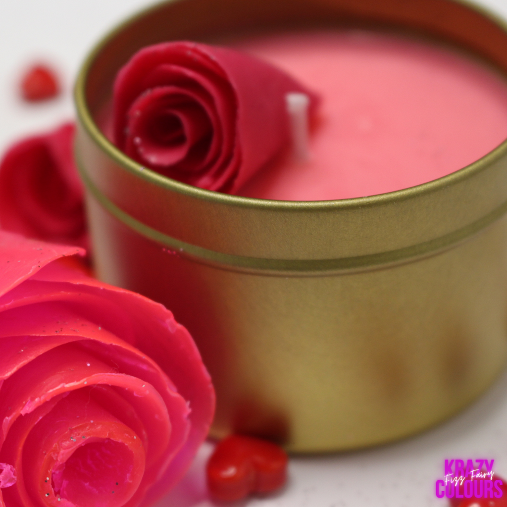 Quick-&-Easy Pink Valentine's Day Candles