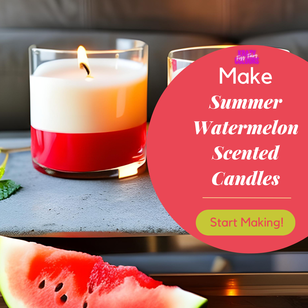 Summer Watermelon Scented Candles
