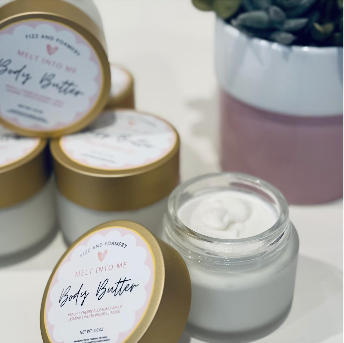 Easy Body Butter Recipe – Fizz Fairy Krazycolours Inc.