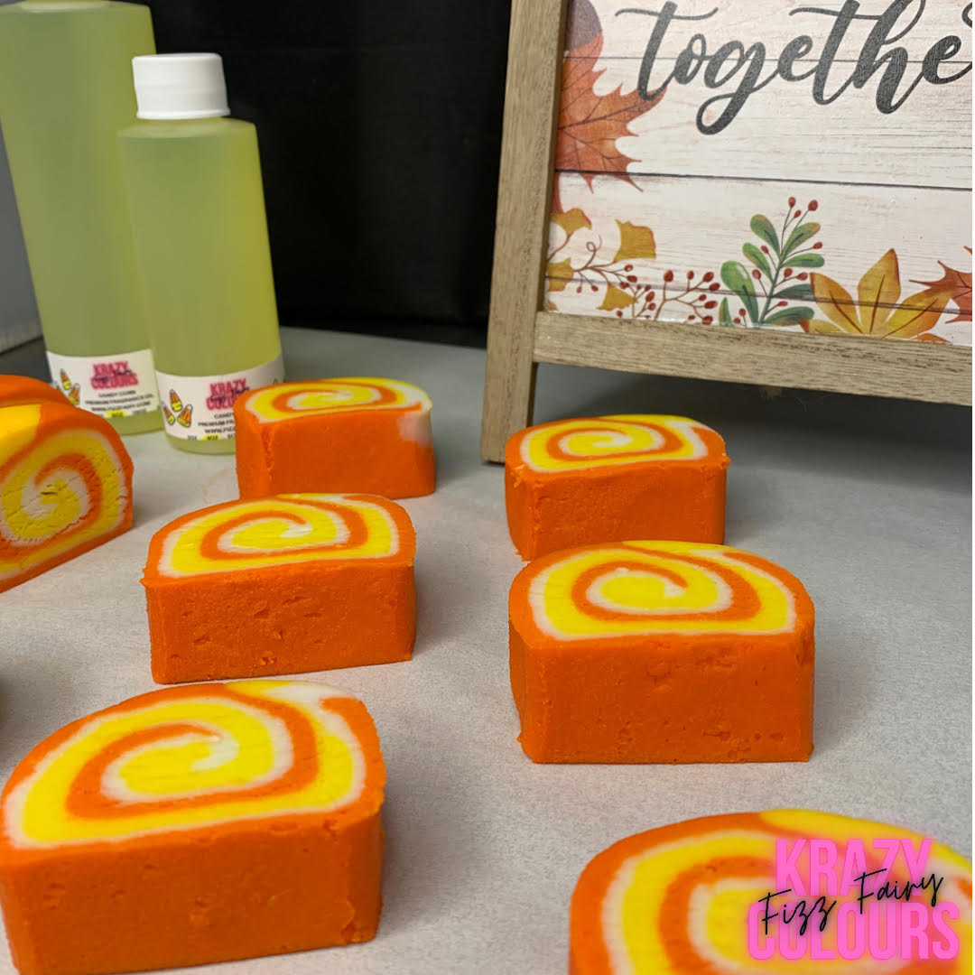 Candy Corn Bubble Bars