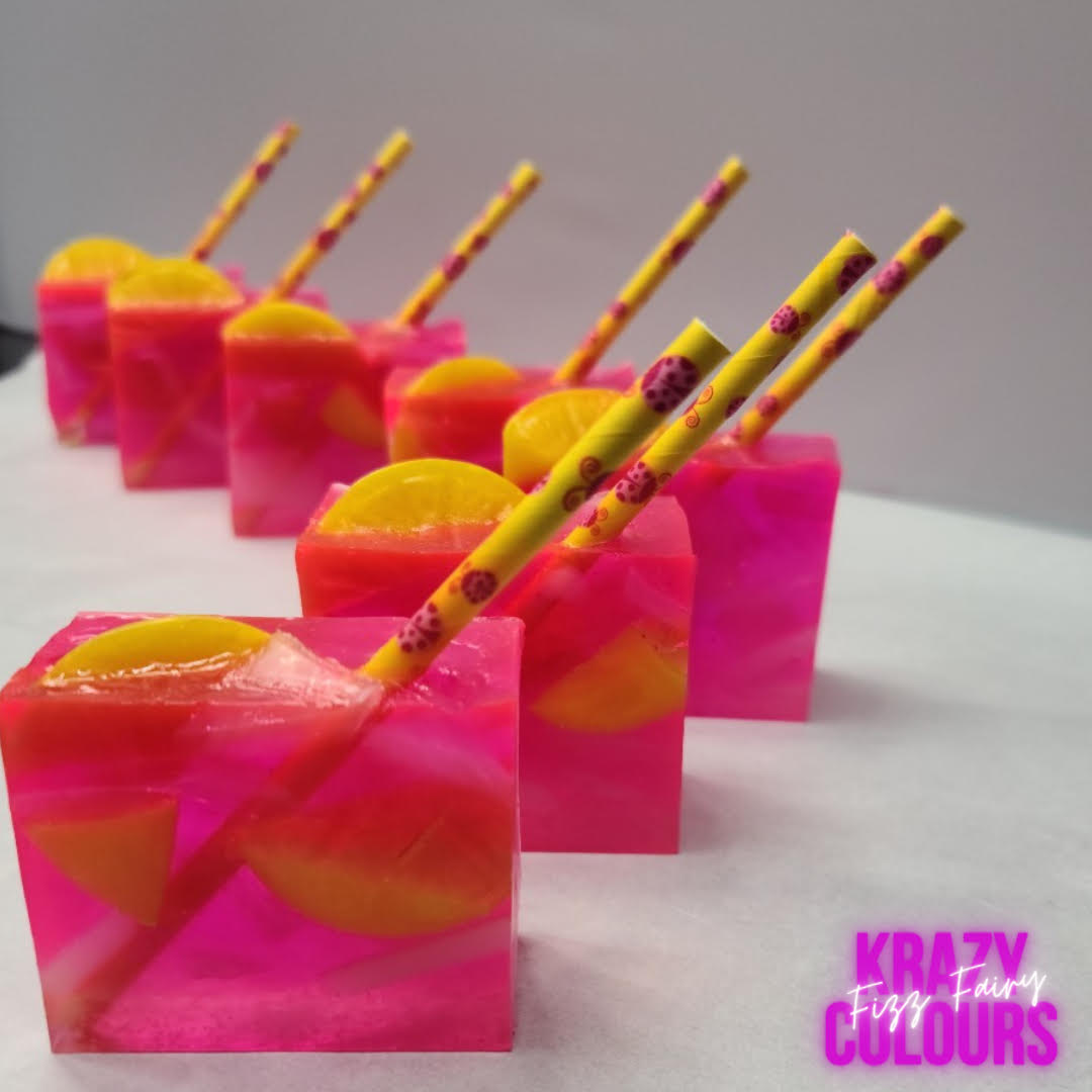 Pink Lemonade M&P Soap Bars