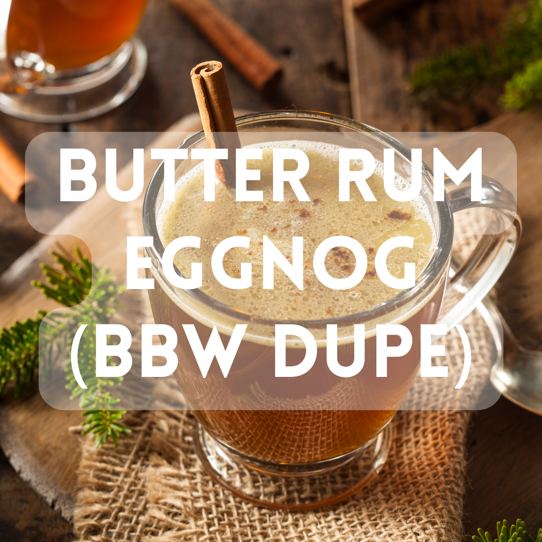 Butter Rum Eggnog (BBW Dupe) - Premium Fragrance Oil