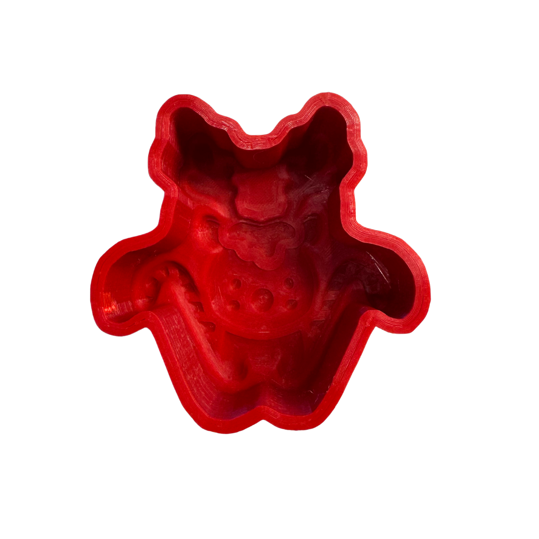 The Festive Reindeer - 3D Hybrid Mold