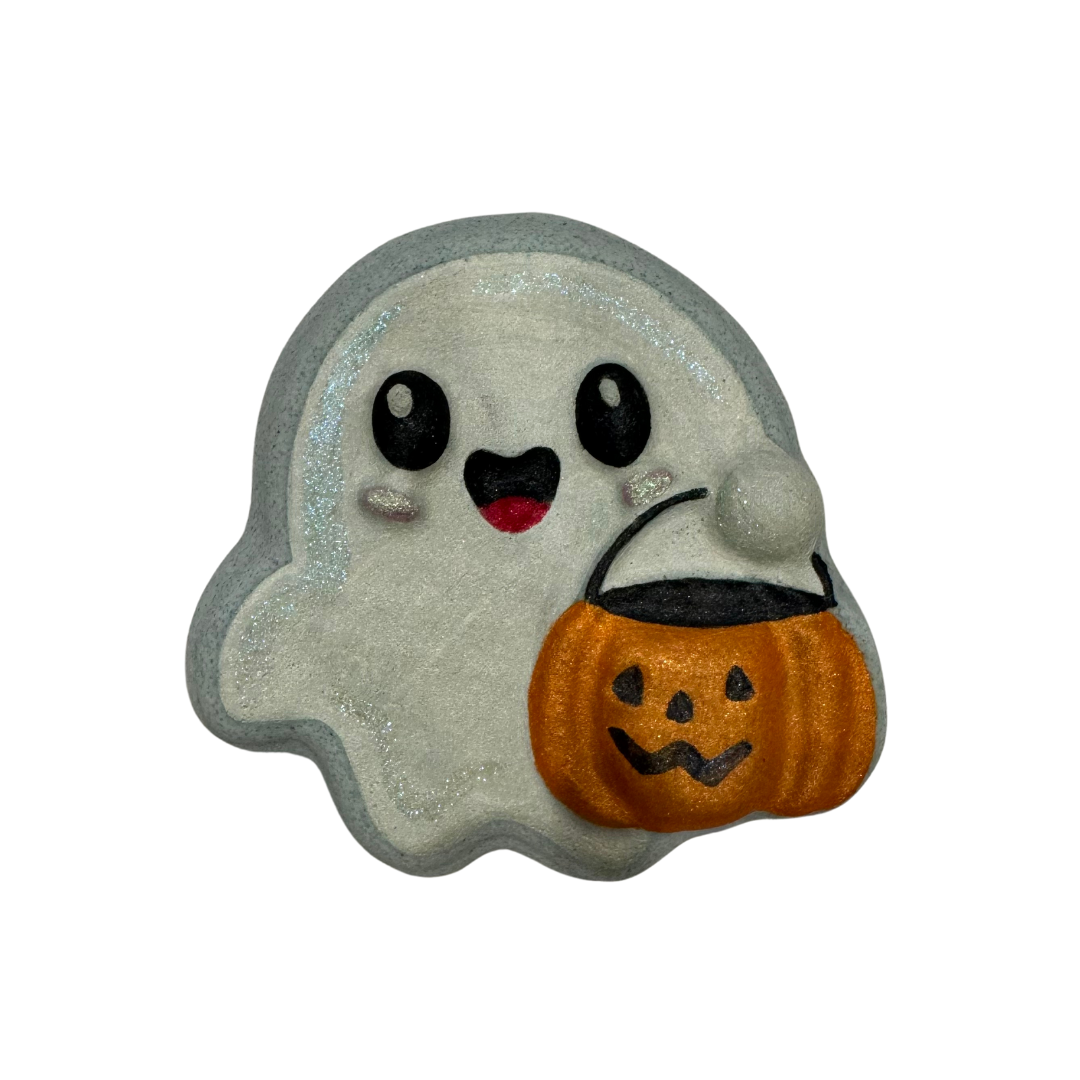 Trick or Treating Ghost Plastic Hand Mold