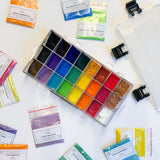 Mica Paint Palette - With 24 Mica Powders