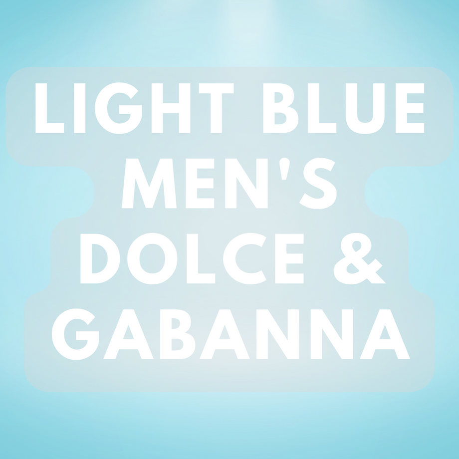 D&g light discount blue fragrance oil