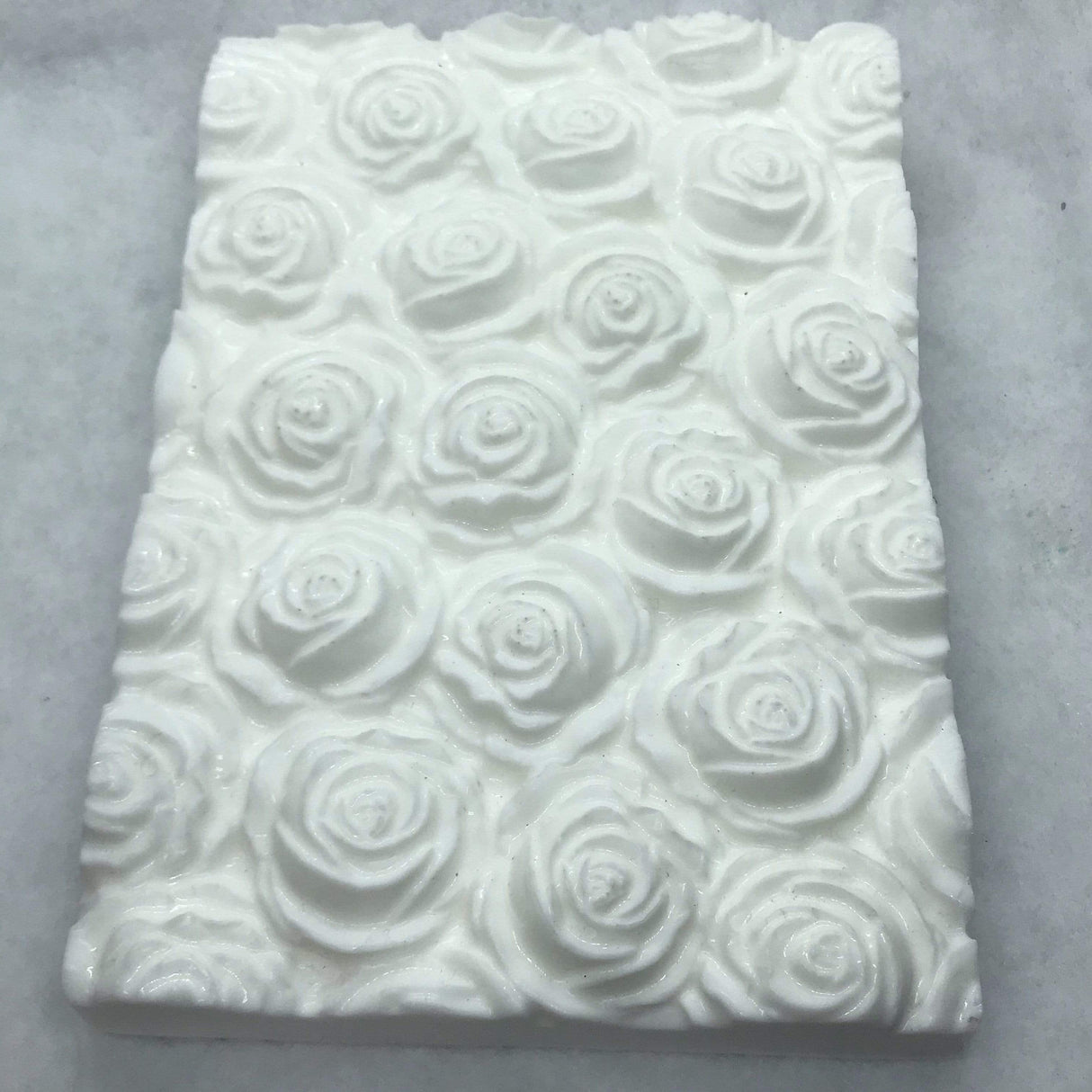 Large Rose Plastic Hand Mold