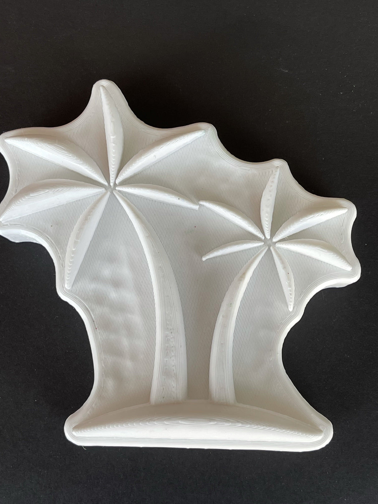 Palm Trees Plastic Hand Mold