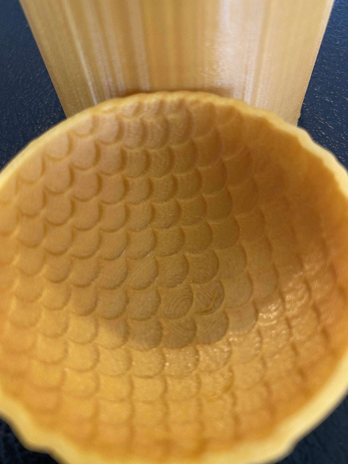 Mermaid Scales Sphere 3 D Printed Mold