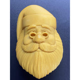 Santa with Glasses #1 Plastic Hand Mold