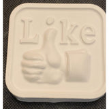 Facebook Like Plastic Hand Mold