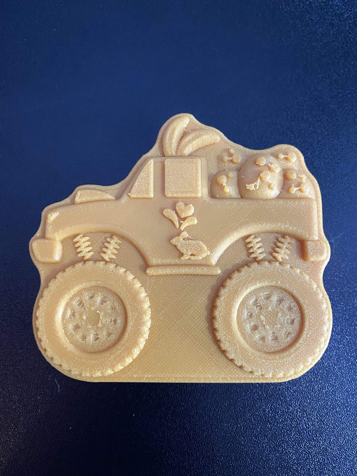 Monster Truck Bunny Plastic Hand Mold