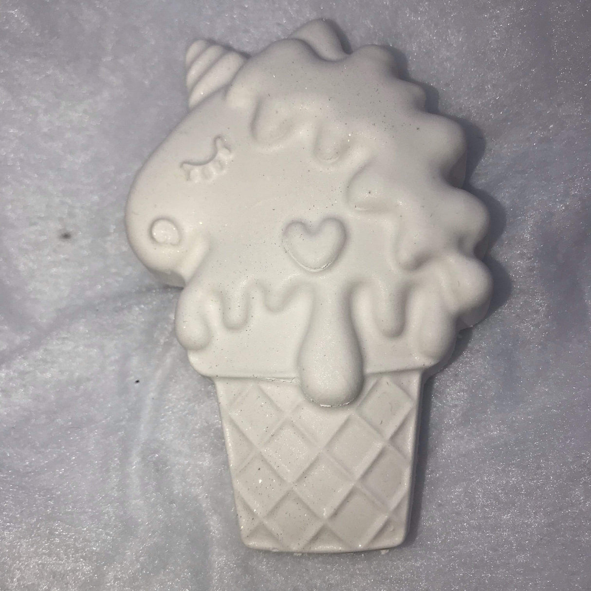 Unicorn ice cream Plastic Hand Mold