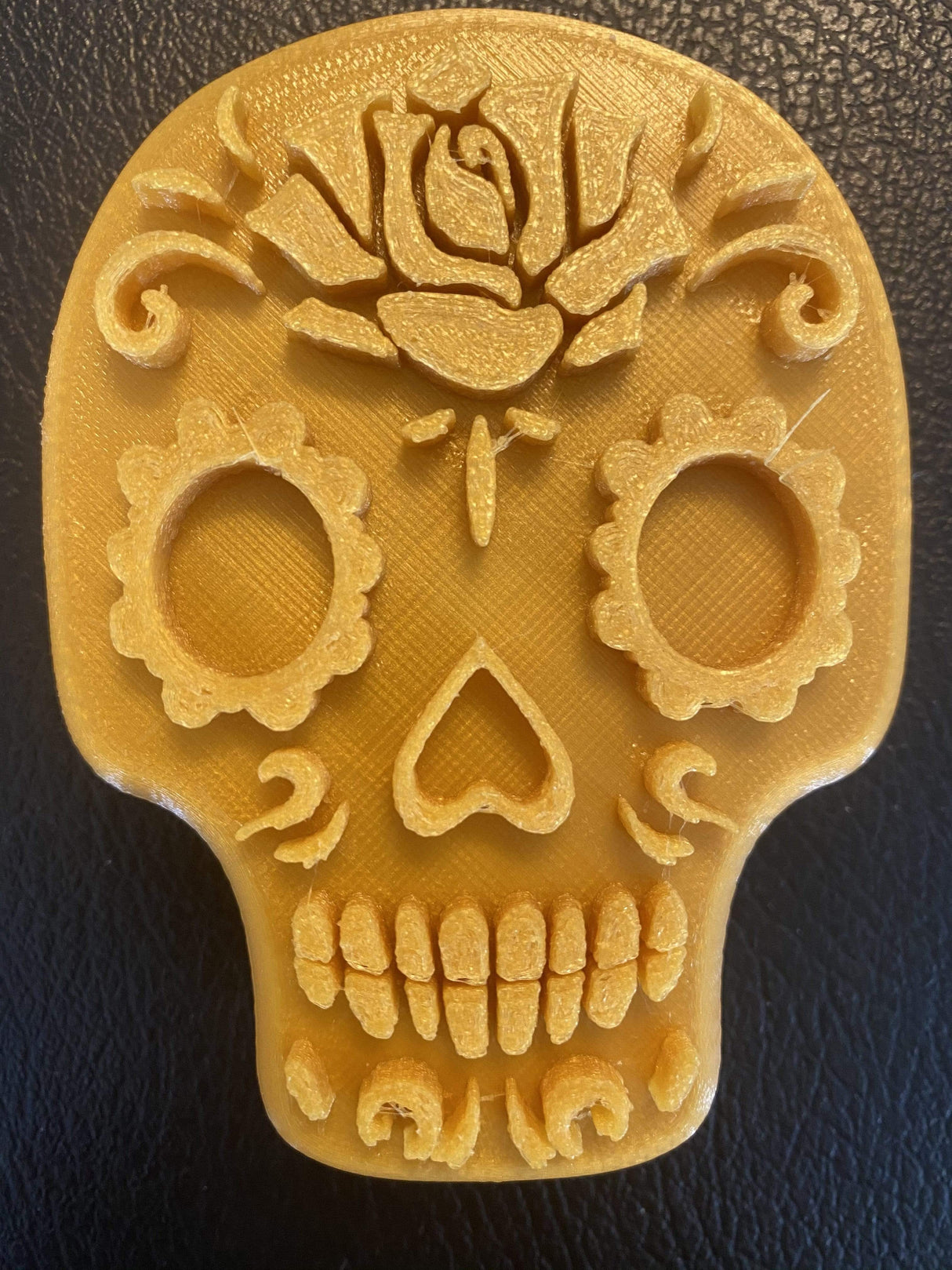 Sugar Skull Rose Plastic Hand Mold