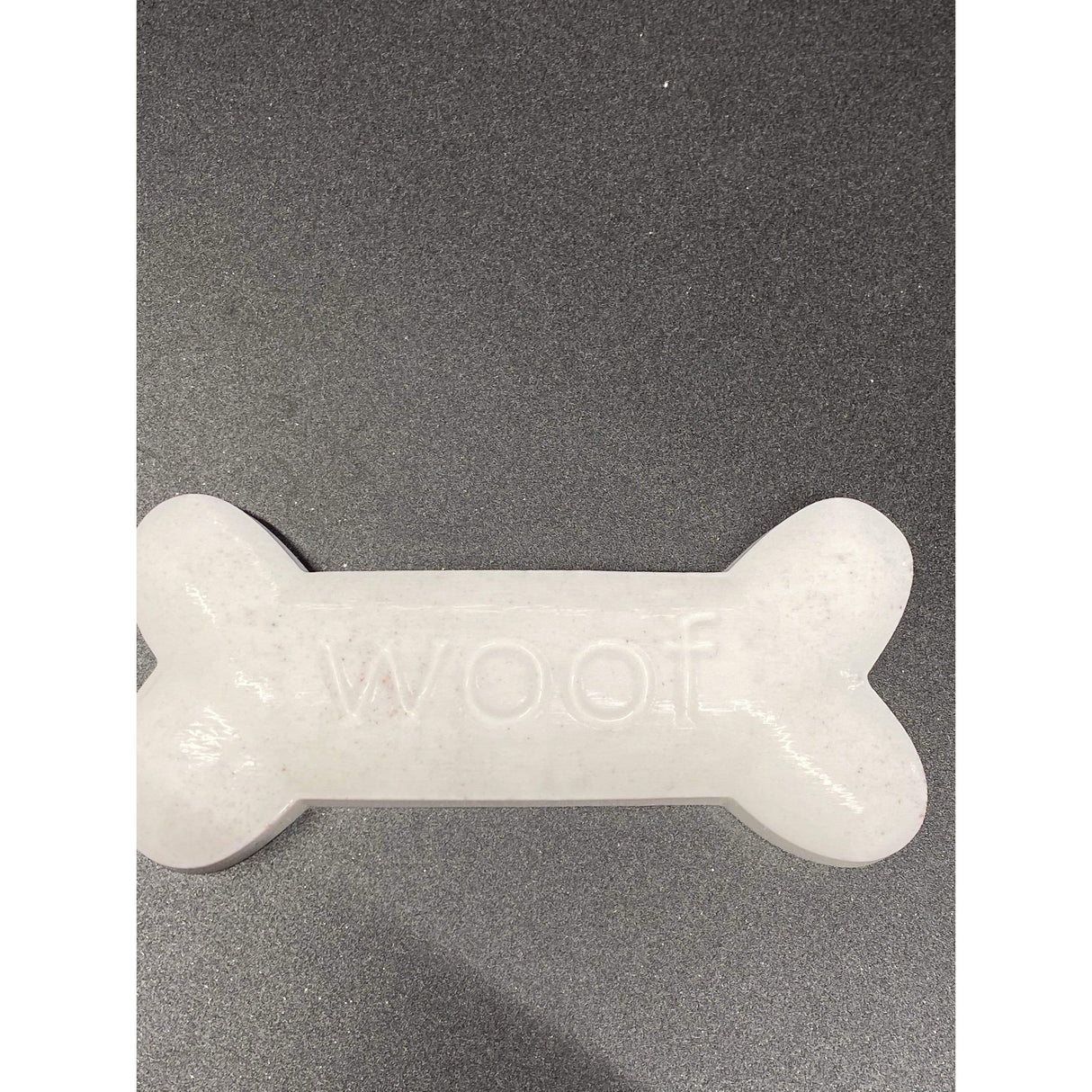 Woof Dog Bone Plastic Hand Mold