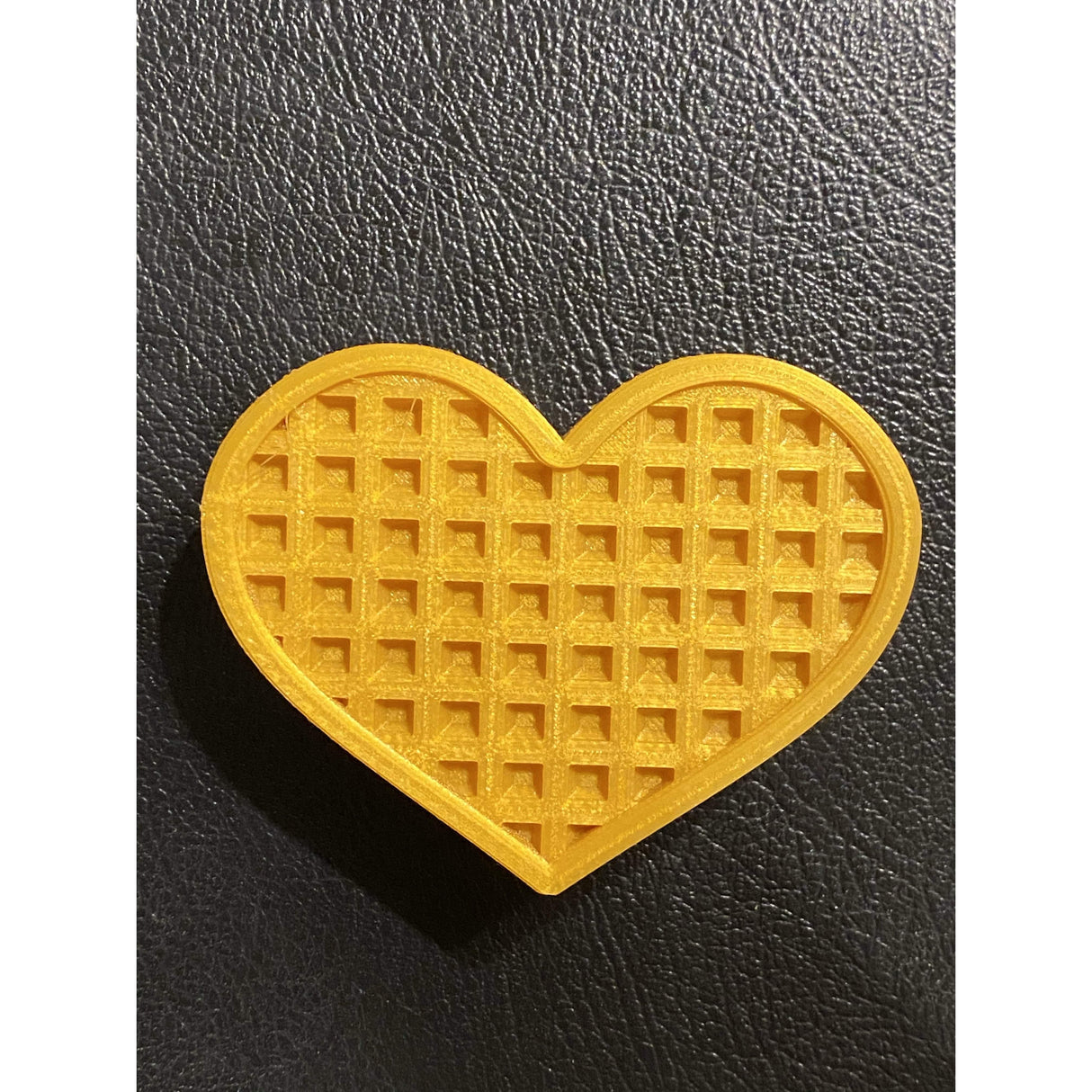 Waffle Heart Plastic Hand Mold