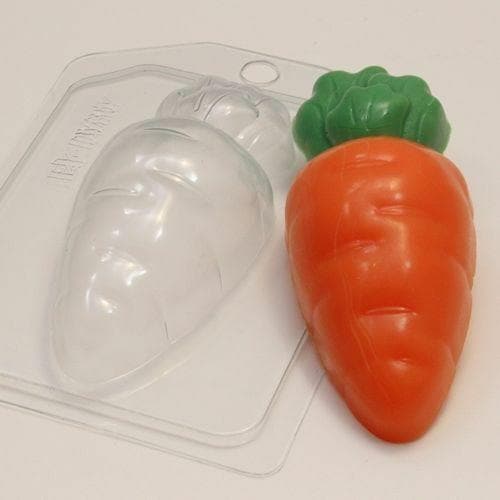 Carrot Plastic Hand Mold