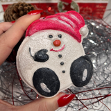 Snowman Plastic Hand Mold